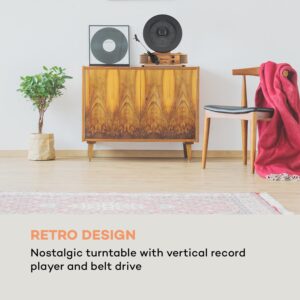 Auna Verticalo SE, retro gramofón, USB, BT, linkový výstup, drevo