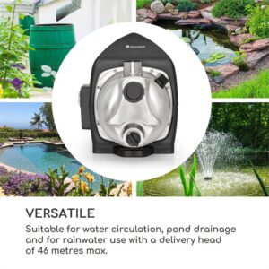 Blumfeldt Greengarden 1200, záhradné prúdové čerpadlo, 1200 W, 3500 l/hod. max., čierne