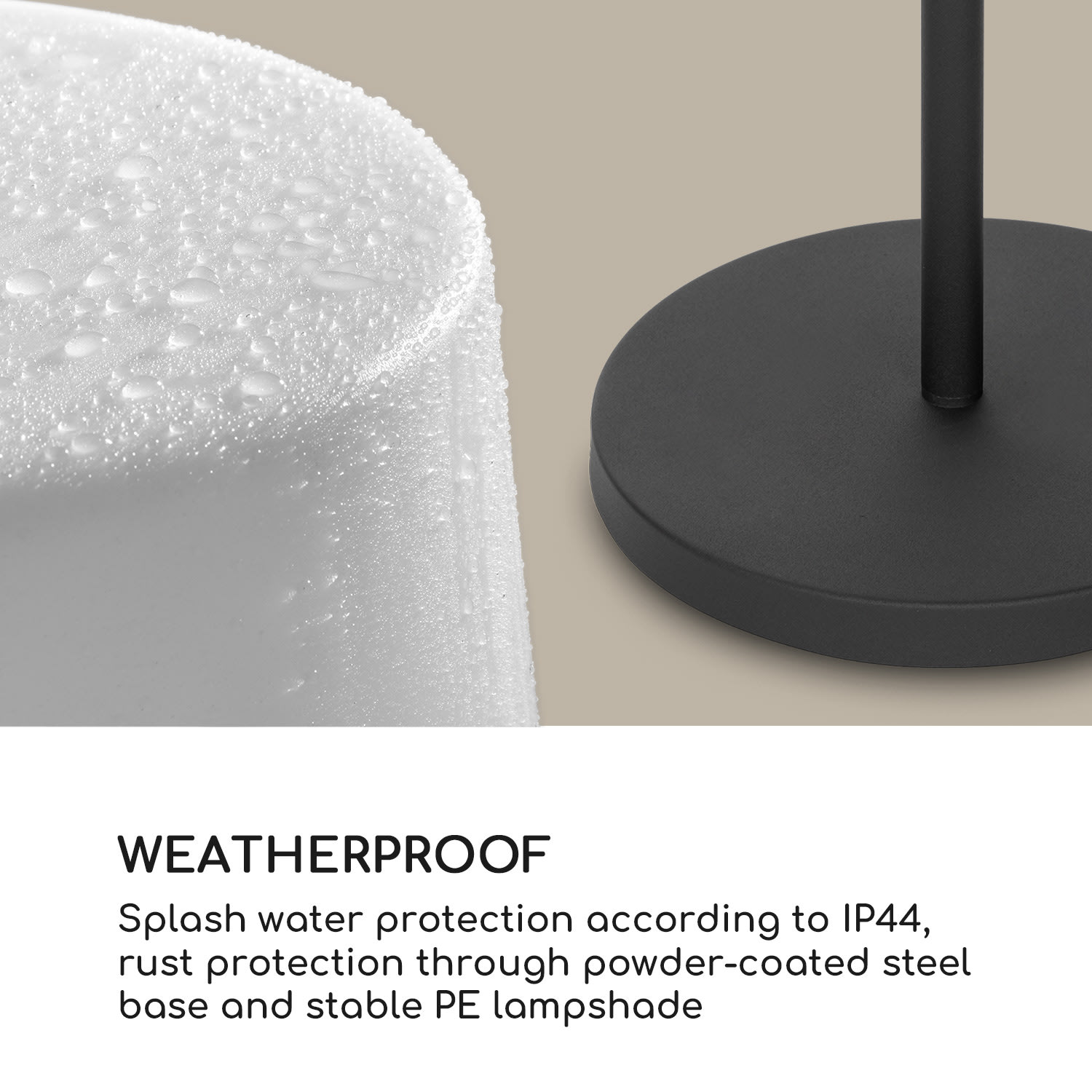 Blumfeldt Moody Solar ST Remote, lampa, solárna, IP44, RGB svetlo – Obrázok 4