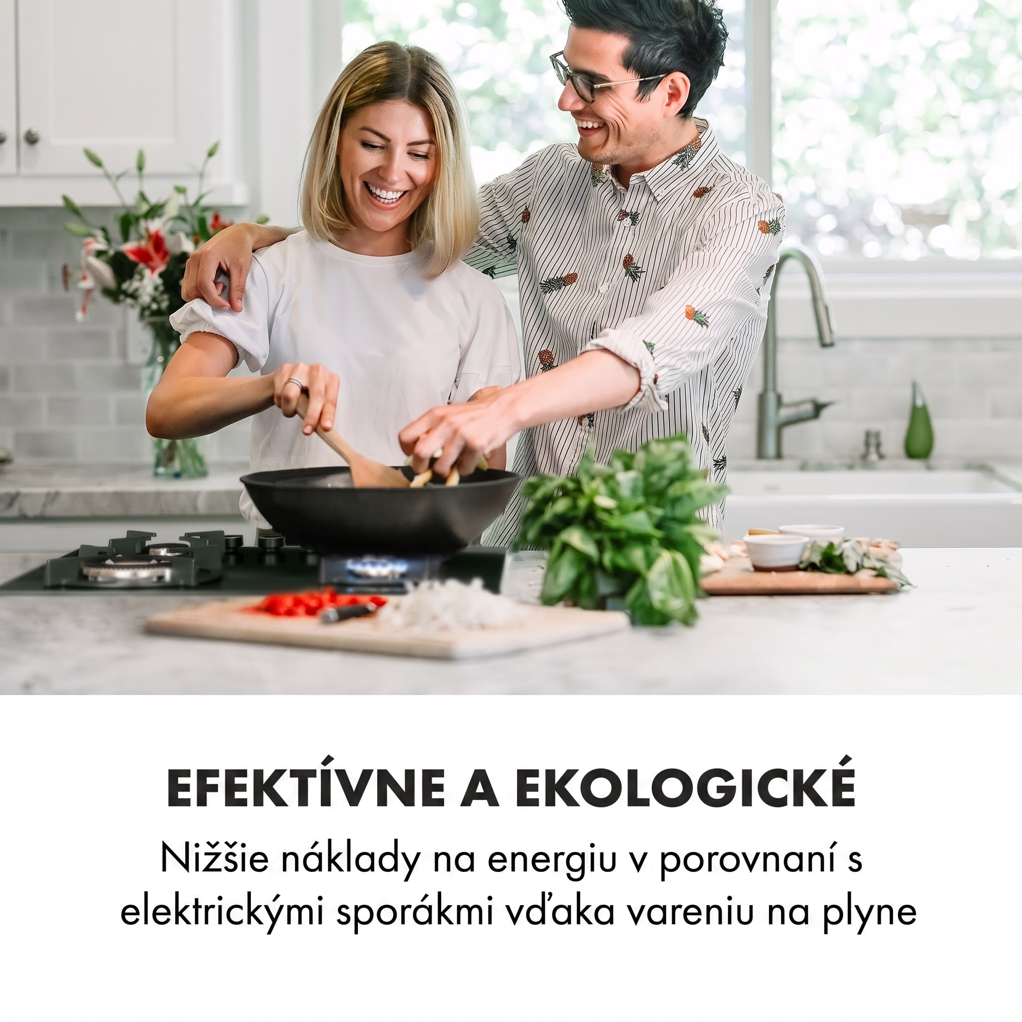 Klarstein Goldflame 4 plynová varná doska 4 horáky mosadzný horák čierna sklokeramika