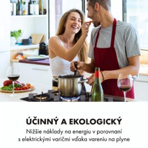 Klarstein Goldflame 5 plynová varná doska 5 horákov mosadzné horáky čierna sklokeramika