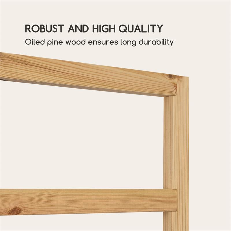 Blumfeldt Modu Grow 50 UP, mriežka na rastliny, 151 x 50 x 3 cm, borovica – Obrázok 2