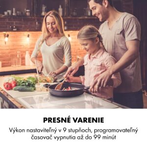 Klarstein Delicatessa 60 Prime, indukčná varná doska, 7000 W, 4 zóny, časovač, biela