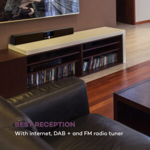 Auna Areal Bar Connect, soundbar, bluetooth, internet/DAB+/FM, USB, AUX