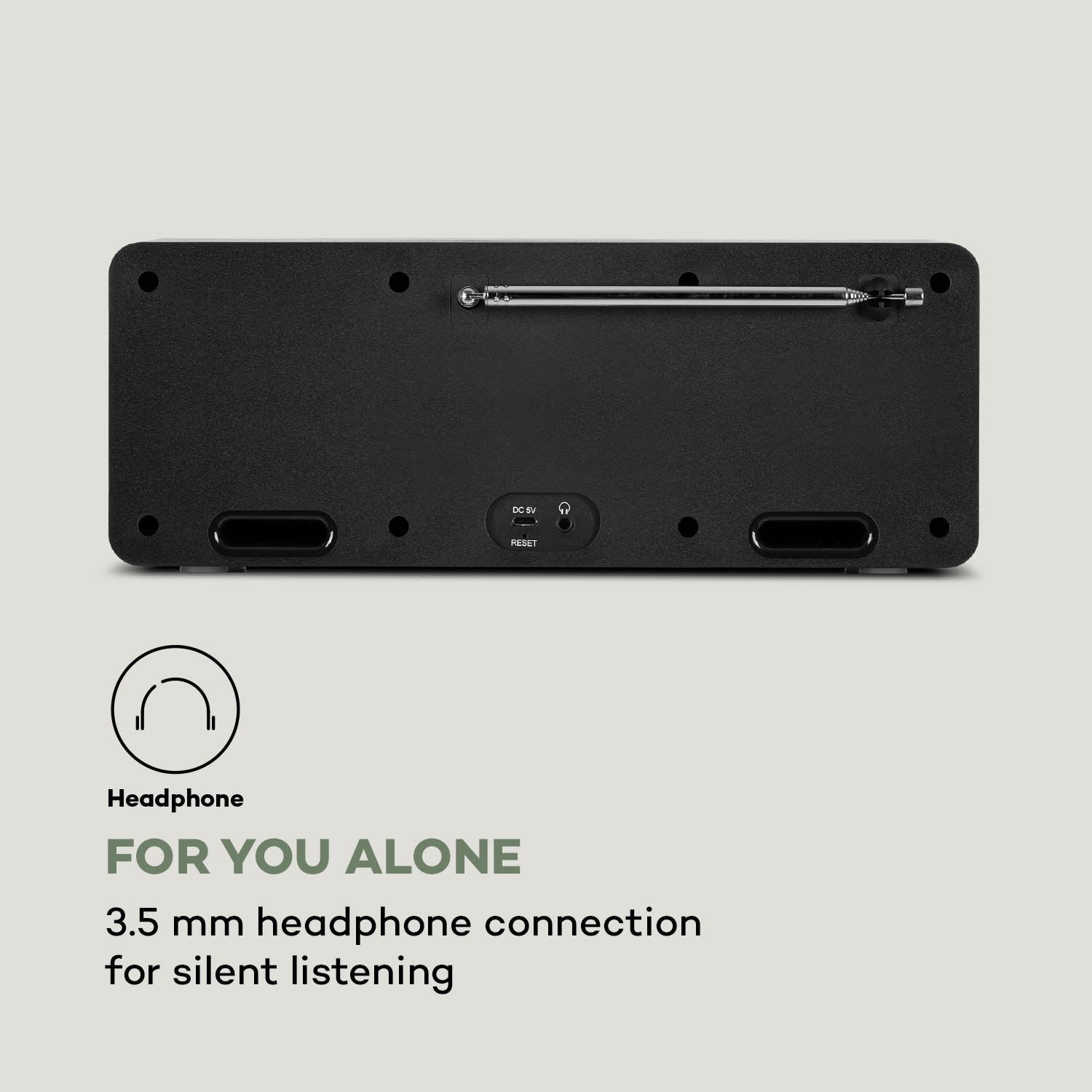 Auna Commuter ST, DAB+/FM rádio, AUX, 2.4" TFT displej, – Obrázok 4
