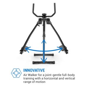 Capital Sports Crosswalker, krosový trenažér, air walker, LCD displej, 100 kg
