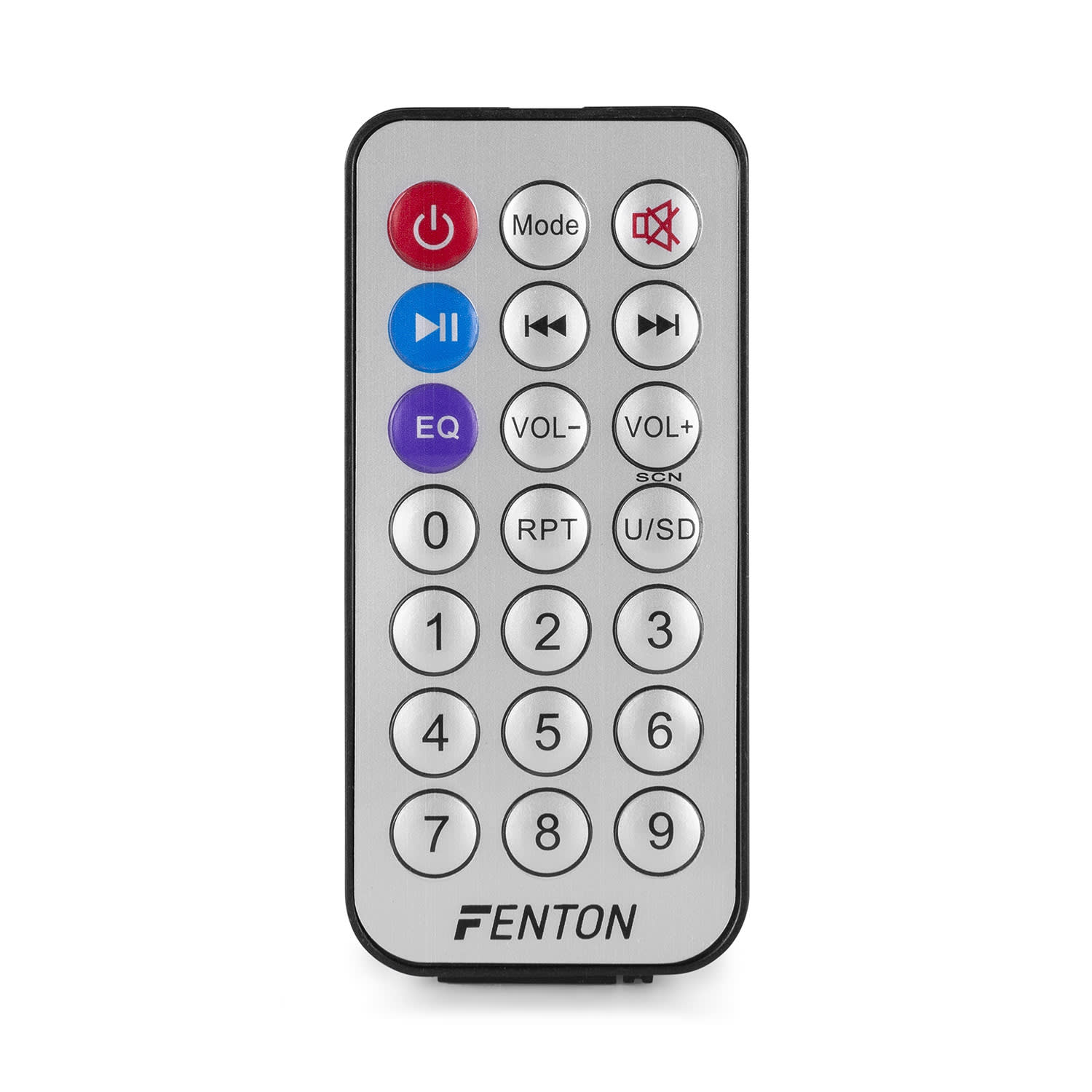 Fenton SBS65 párty reproduktor, Bluetooth, USB/SD/AUX, LED, diaľkový ovládač, čierny – Obrázok 3