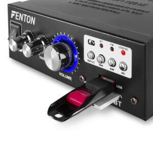 Fenton AV360BT, stereo zosilňovač, 80 W RMS, (2 x 40 W na 8 Ohm), BT/USB/SD/AUX