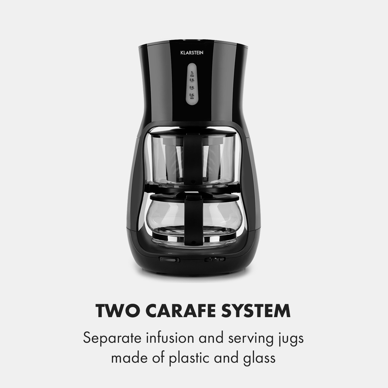 Klarstein Tealicious, automat na čaj, 1 l, 1300 W, 2-16 min. – Obrázok 3