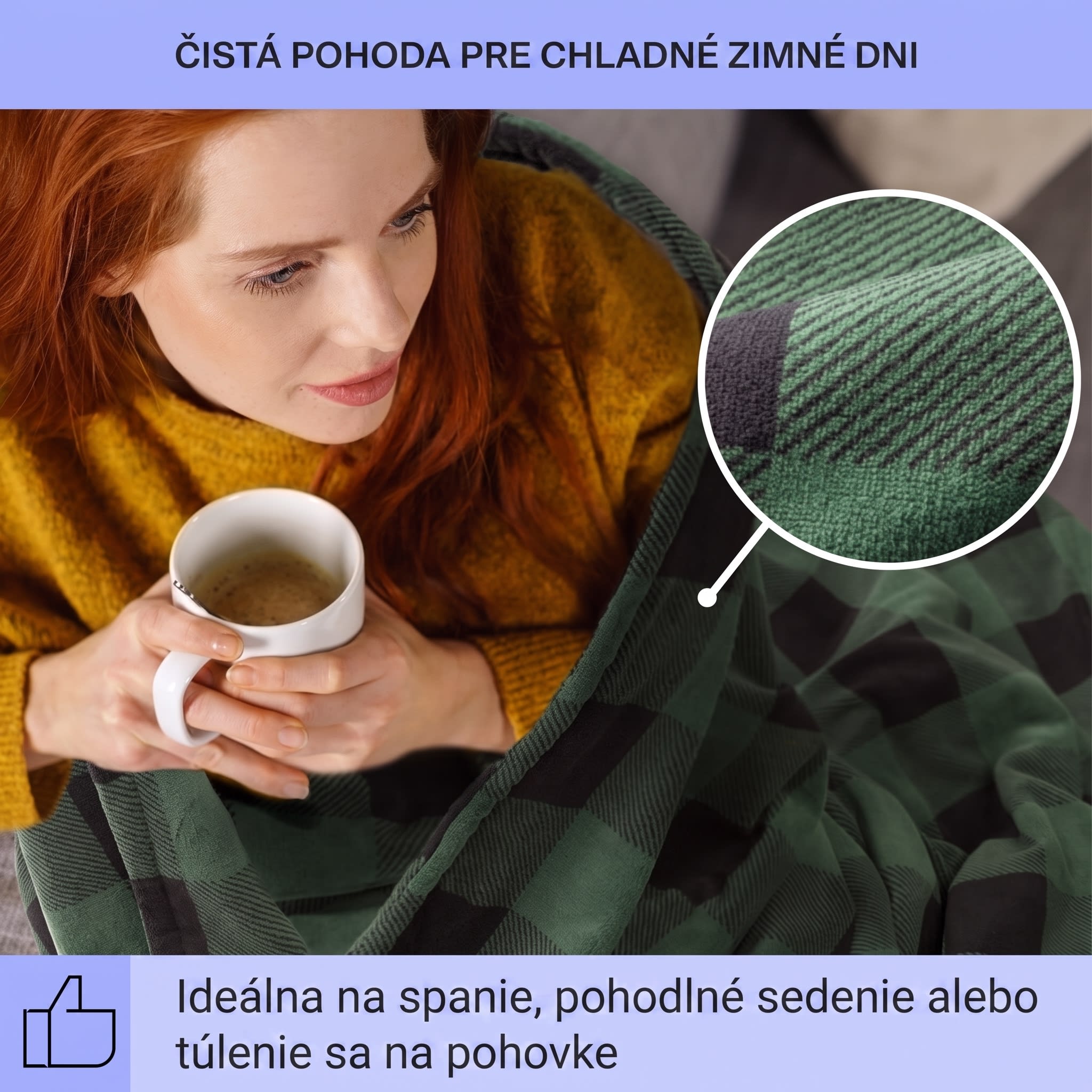 Klarstein Dr. Watson XXL, vyhrievacia deka, 120 W, 200 x 180 cm, coral fleece, sivá, štvorce – Obrázok 3