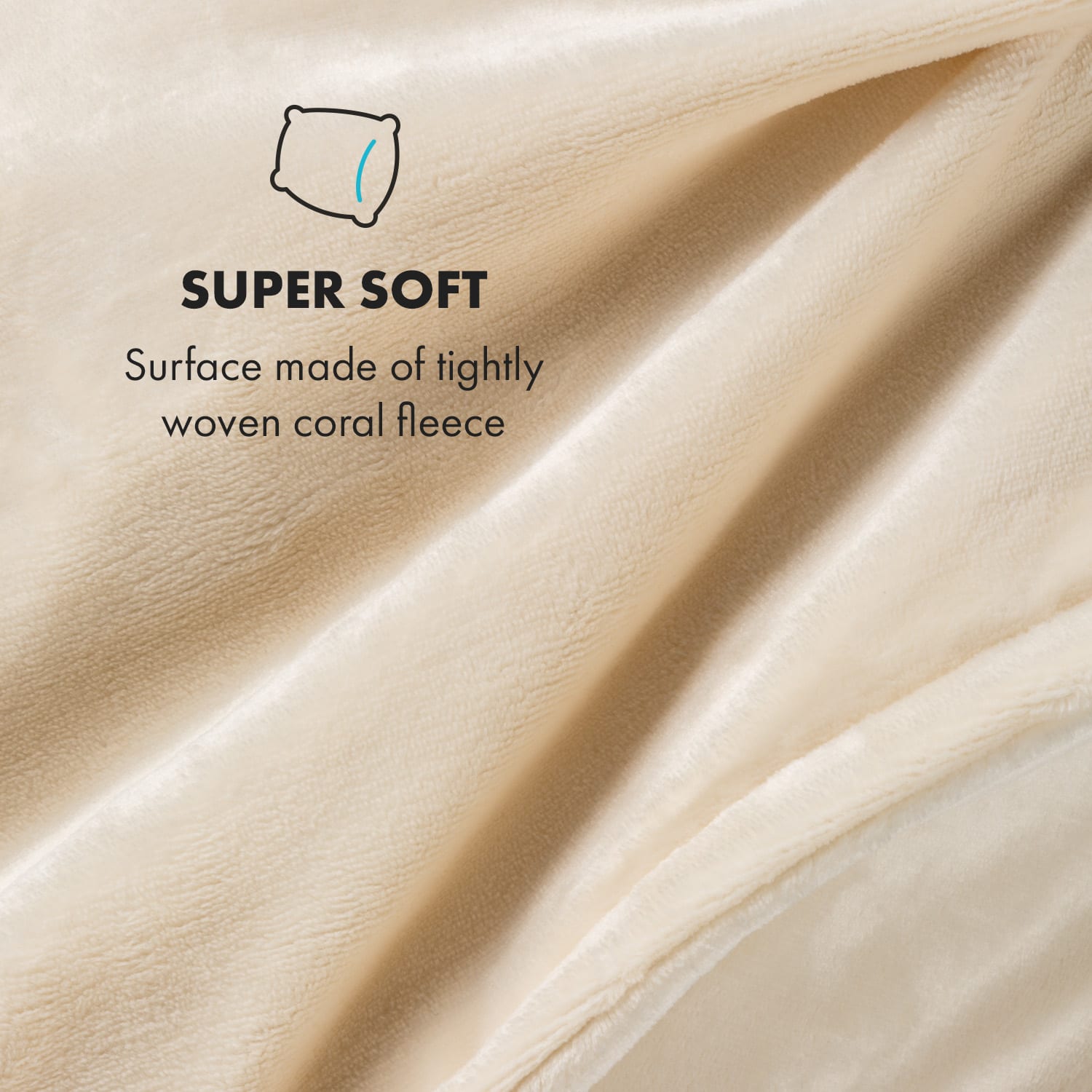 Klarstein Slanket vyhrievaná deka s rukávmi 120W 155x180cm Coral Fleece – Obrázok 4