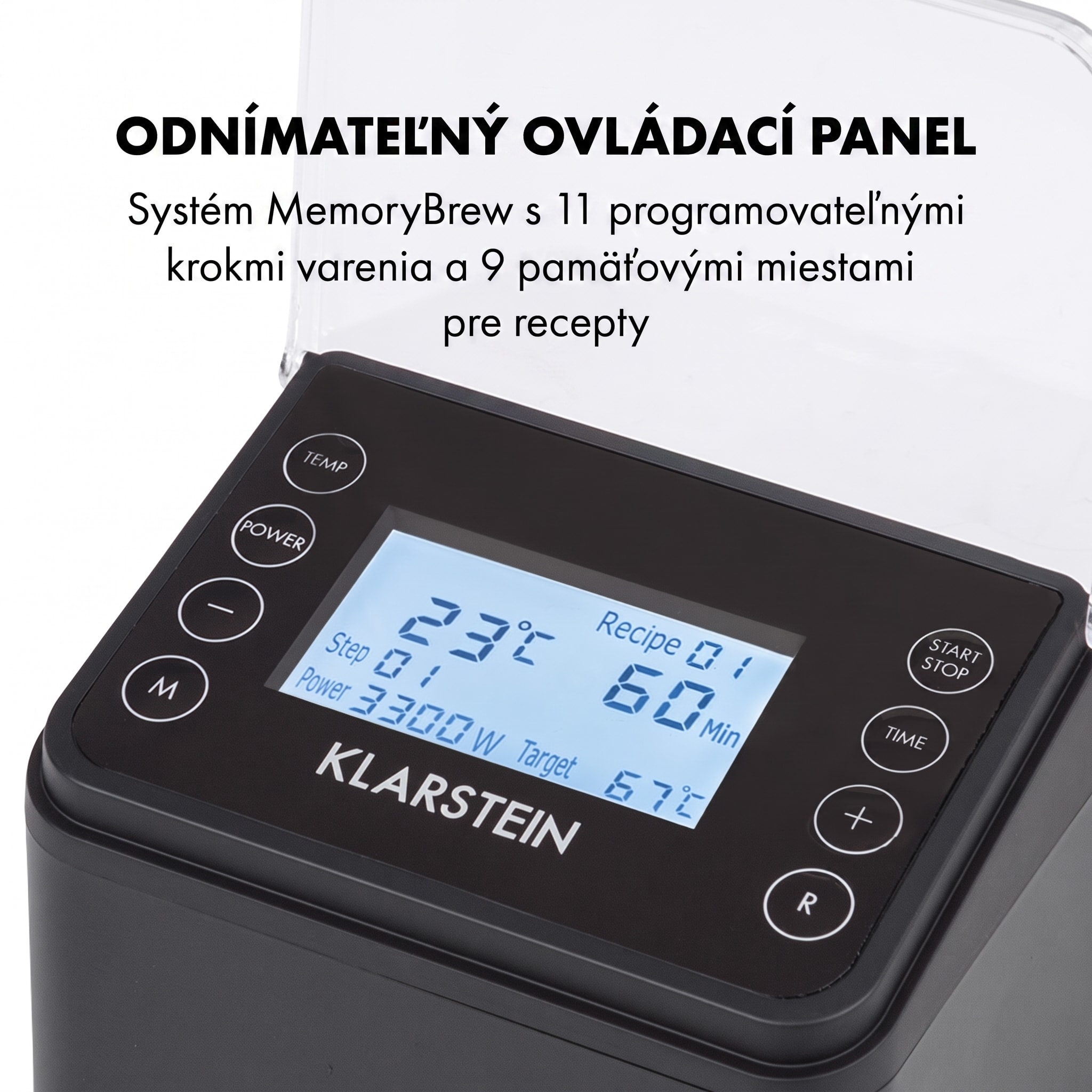 Klarstein Brauheld Pro, sladový kotol, 70 l, 3300 W, 30 – 100 °C, obehové čerpadlo, nehrdzavejúca oceľ – Obrázok 2