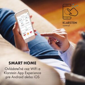 Klarstein Quickstick Smart, Sous Vide varič, 1200 W, 20-95 °C, 3D cirkulácia