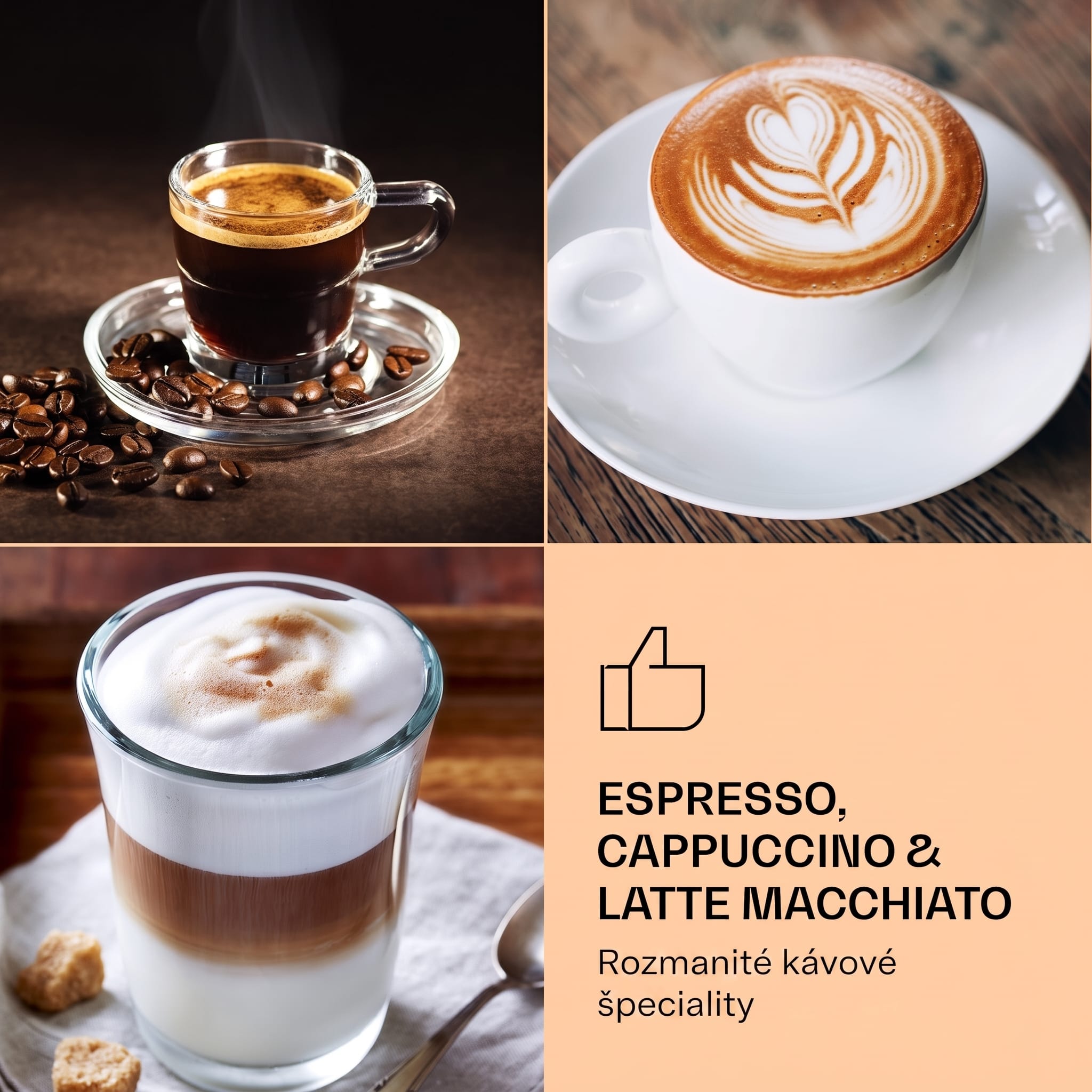 Klarstein Gusto Classico, pákový kávovar, 1350 W, 20 bar, 1,5l, nehrdzavejúca oceľ – Obrázok 4