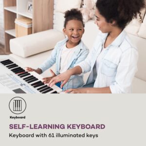 SCHUBERT Etude 255 LCD, keyboard s učebnými funkciami, 61 kláves, LED displej, osvetlené klávesy, 255 rytmov