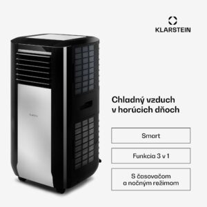 Klarstein Max Breeze Smart, mobilná klimatizácia, 15000 BTU/4,4 kW, A