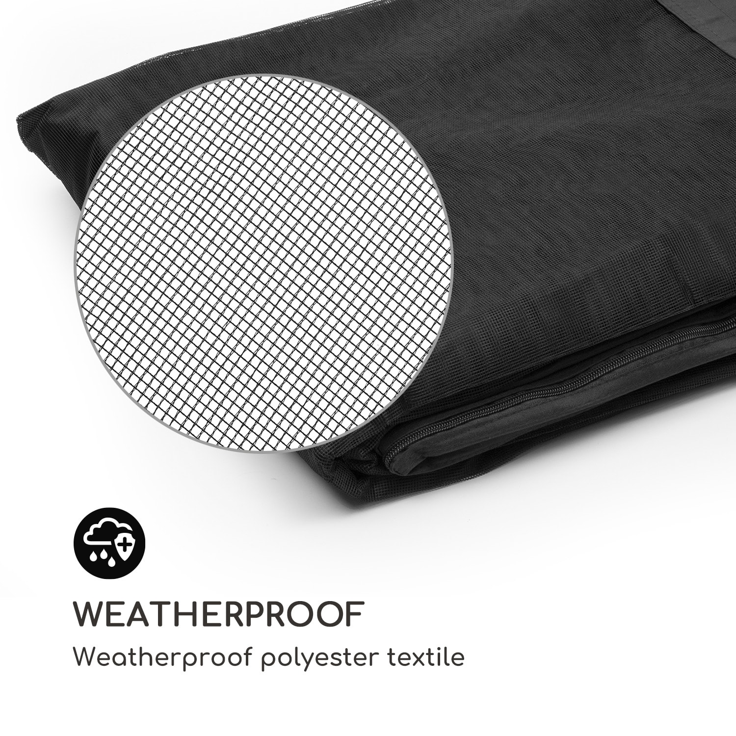 Blumfeldt Pantheon Solid Sky Ambient Solar, bočné steny, 3 x 4 m, sieťka na komáre – Obrázok 4
