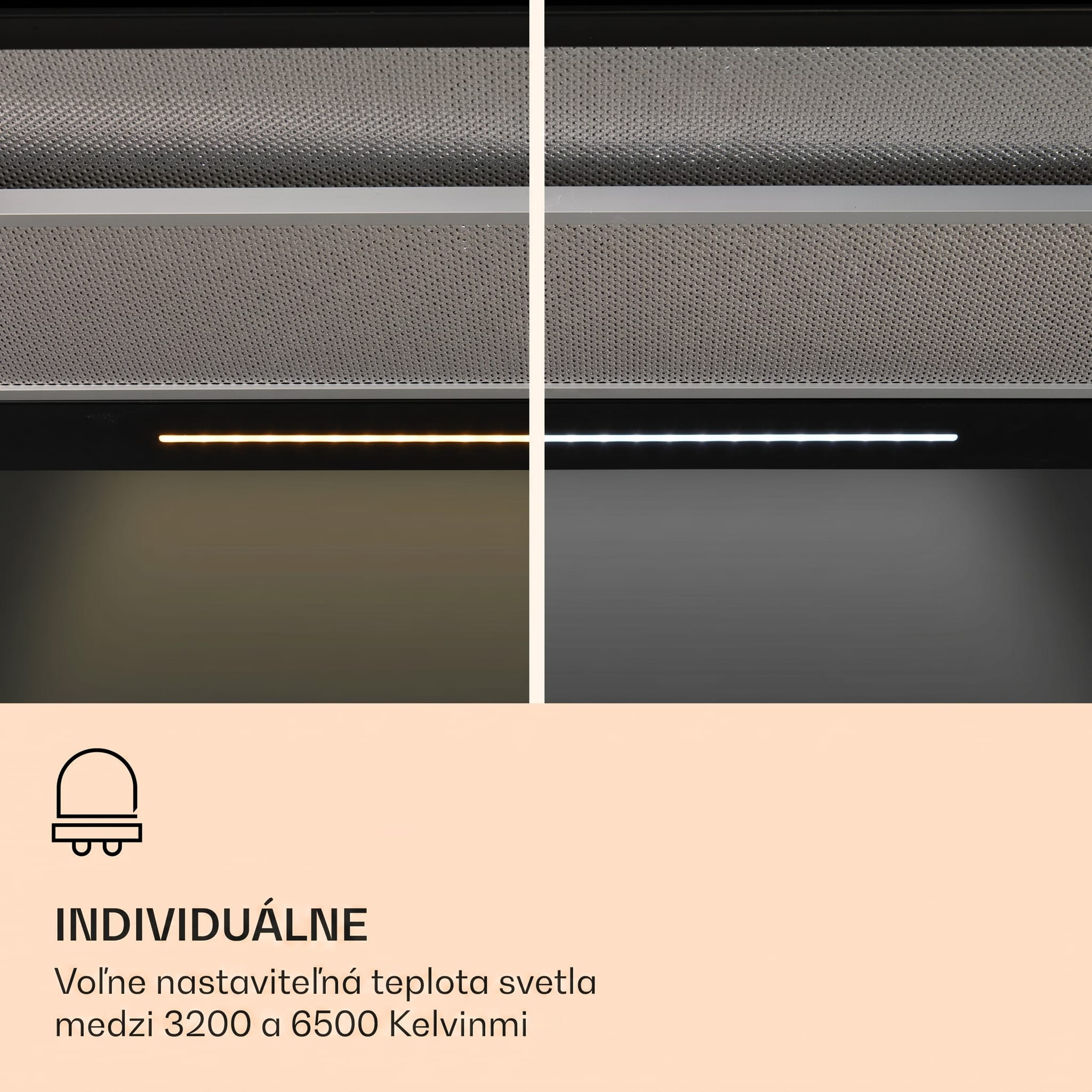 Klarstein Mariana Neo 60, plochý digestor, 60 cm, 640 m³/h, odsávanie vzduchu, LED – Obrázok 2