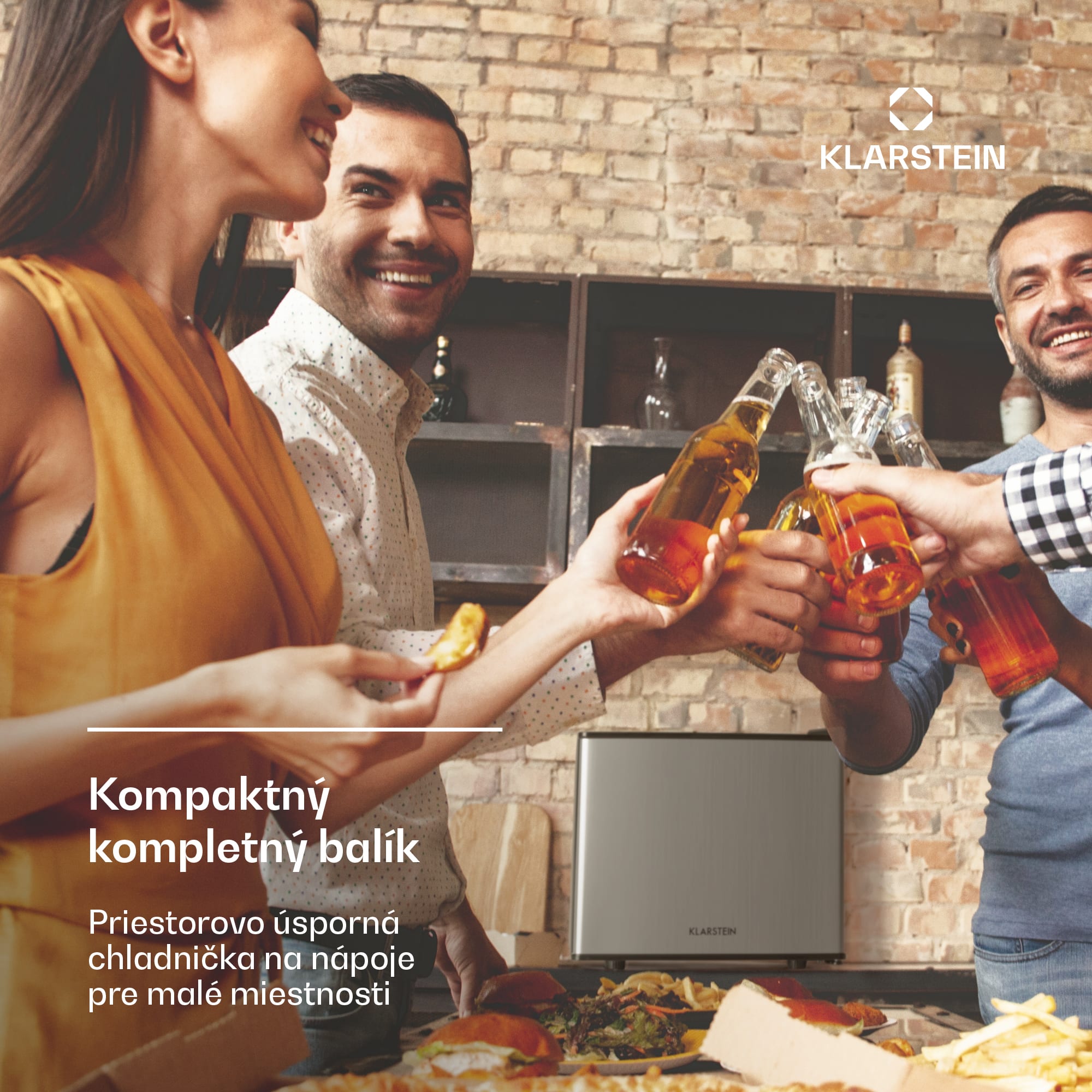 Klarstein SecretHiding, mini chladnička, 17 l, 2 úrovne, 26dB, termoelektrická – Obrázok 2