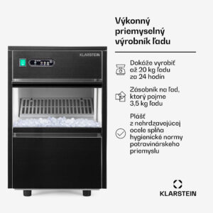 Klarstein Powericer XL, výrobník ľadu, 20 kg/24 h, 145 W