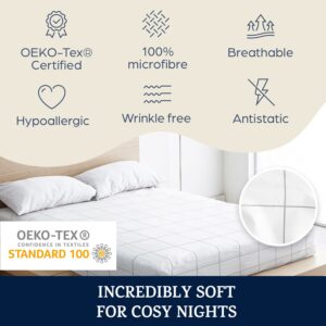 Sleepwise Soft Wonder-Edition, elastická plachta na posteľ, 90 – 100 × 200 cm, mikrovlákno