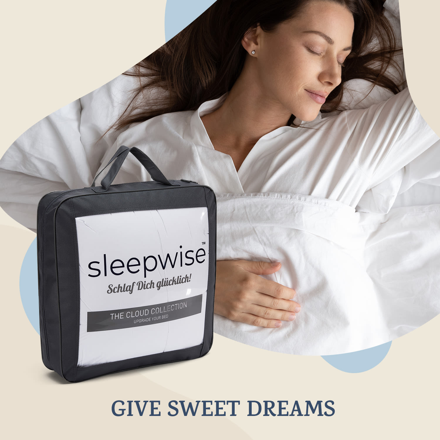 Sleepwise The Cloud, paplón, 200 x 200 cm, mikrovlákno – Obrázok 4
