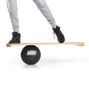 BoarderKING 360° balančná lopta k balančnej doske, fitnes lopta, guma
