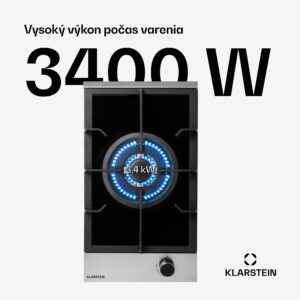 Klarstein Alchemist plynová varná doska 1 Wok horák sklokeramika