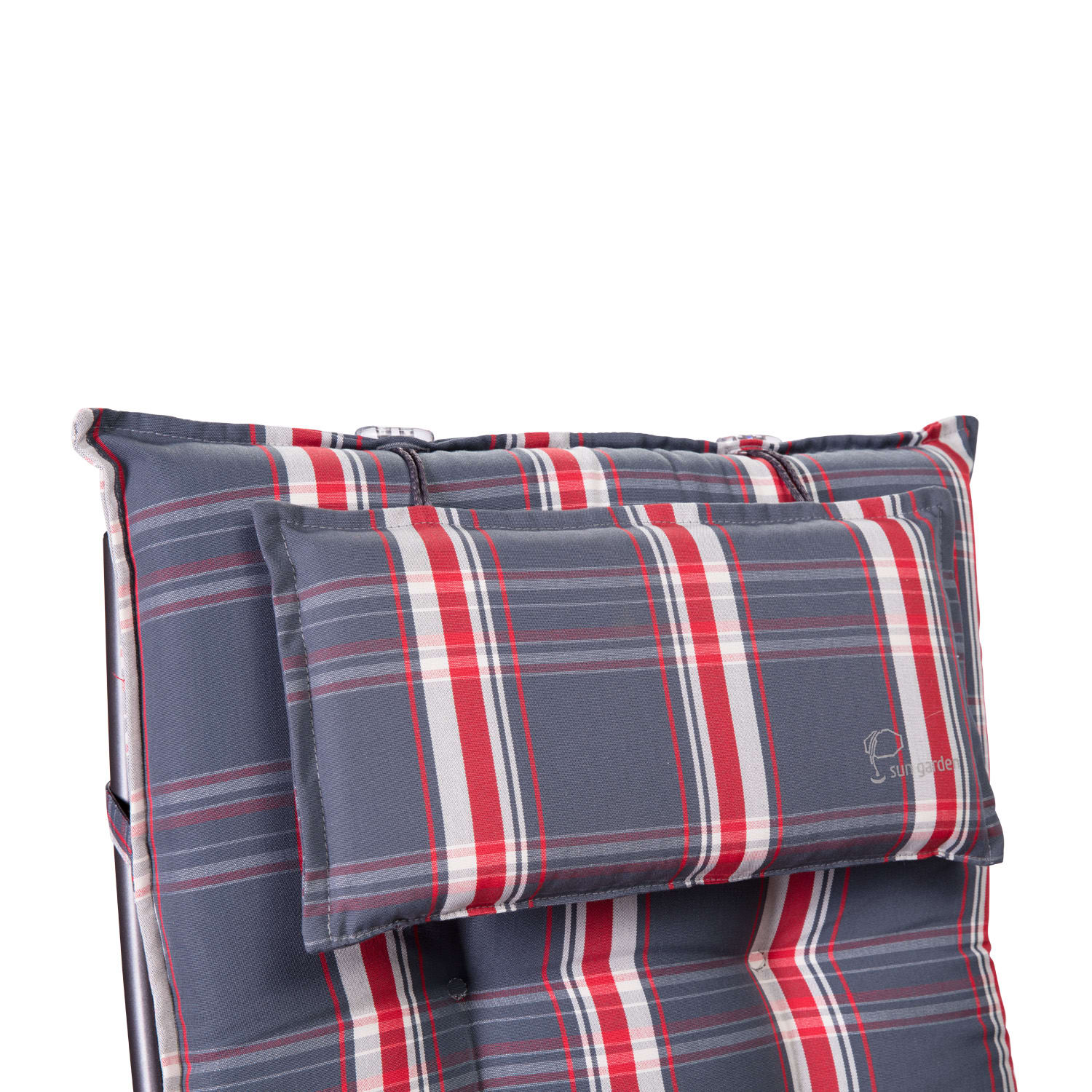 Blumfeldt Sylt, čalúnená podložka, podložka na stoličku, podložka na vyššie polohovacie kreslo, vankúš, polyester, 50 × 120 × 9 cm – Obrázok 2