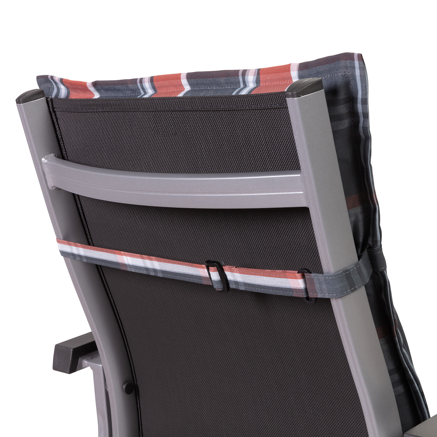 Blumfeldt Prato, čalúnená podložka, podložka na stoličku, podložka na nižšie polohovacie kreslo, na záhradnú stoličku, polyester, 50 × 100 × 8 cm – Obrázok 2