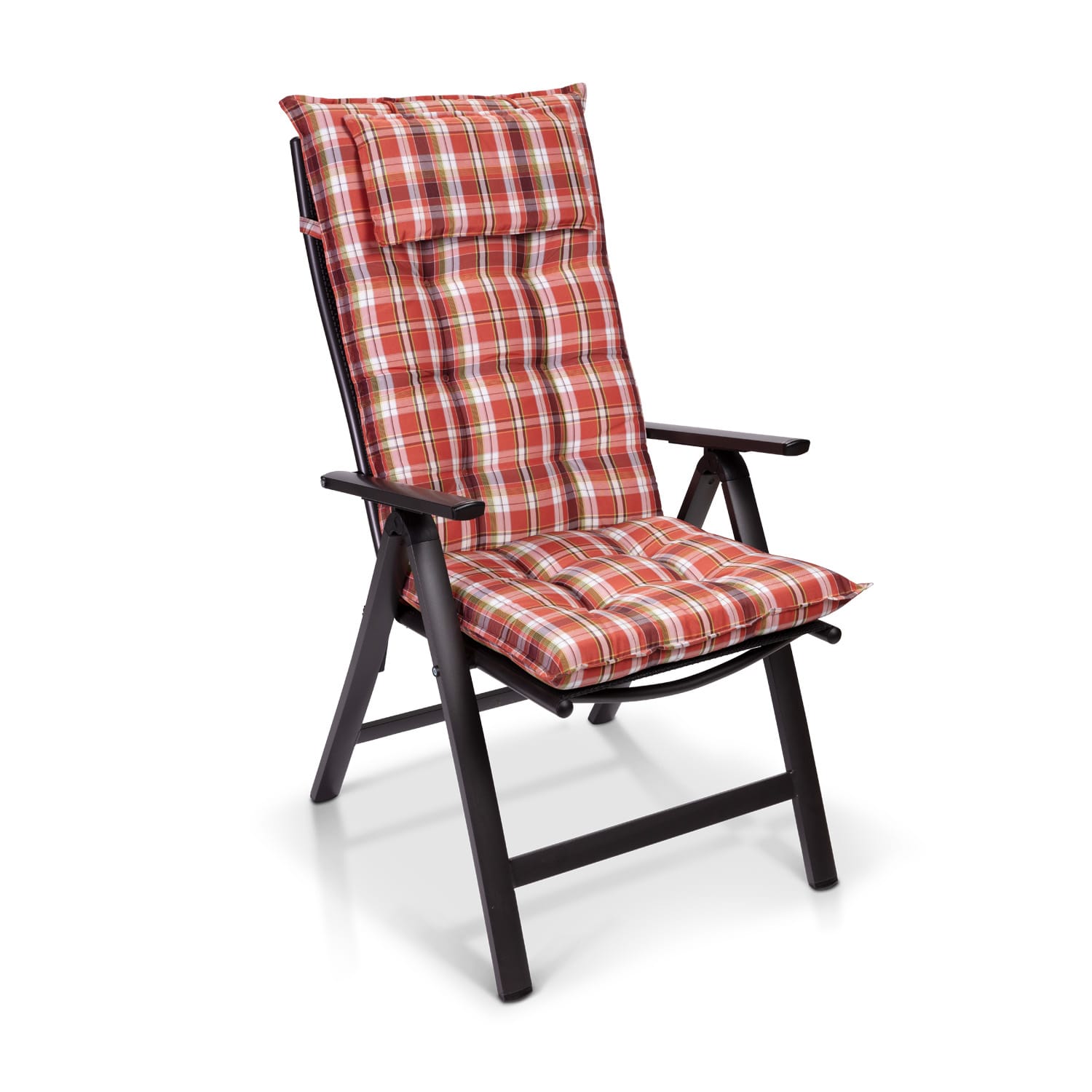 Blumfeldt Sylt, čalúnená podložka, podložka na stoličku, podložka na vyššie polohovacie kreslo, vankúš, polyester, 50 × 120 × 9 cm