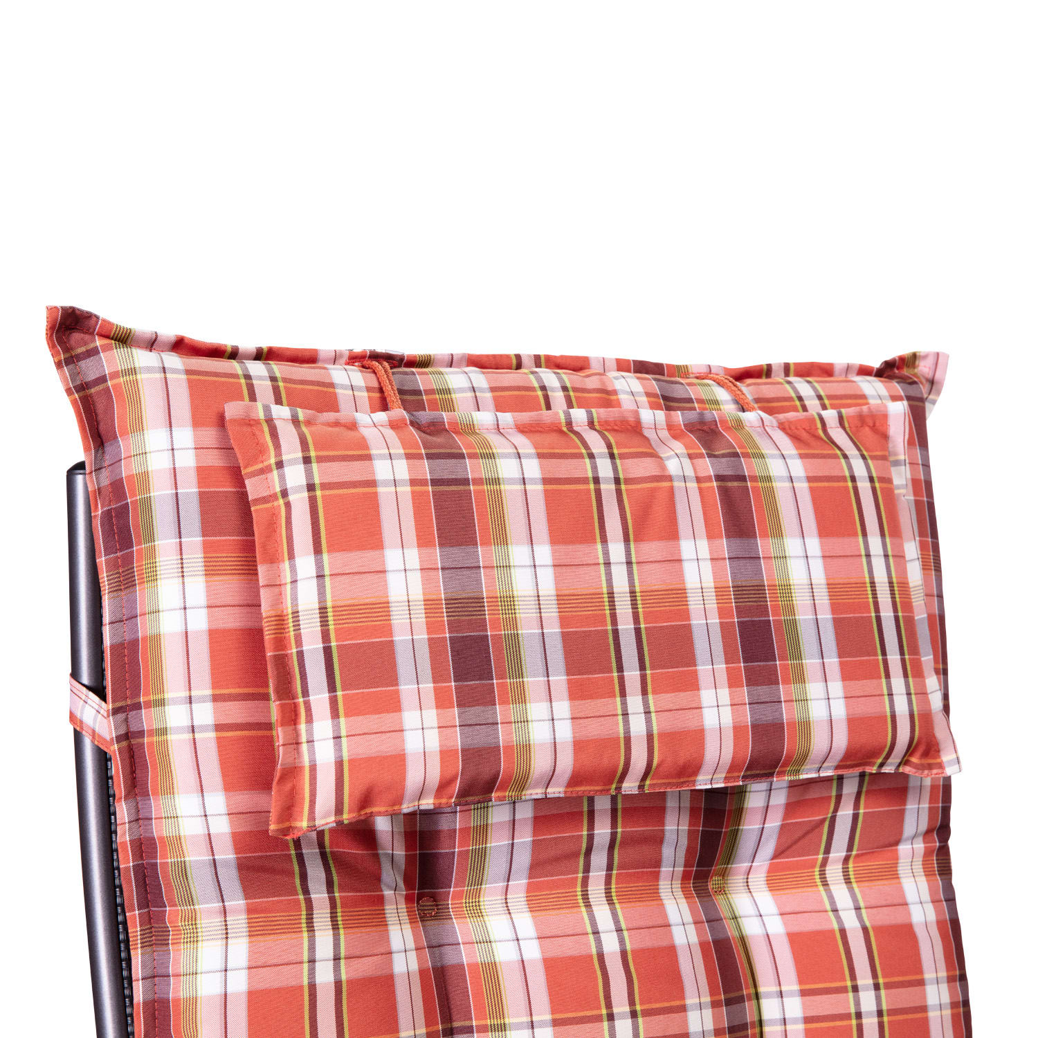 Blumfeldt Sylt, čalúnená podložka, podložka na stoličku, podložka na vyššie polohovacie kreslo, vankúš, polyester, 50 × 120 × 9 cm – Obrázok 2