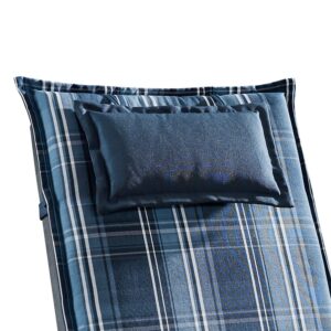 Blumfeldt Donau, čalúnenie, čalúnenie na stoličku, vysoké operadlo, záhradná stolička, polyester, 50x120x6cm