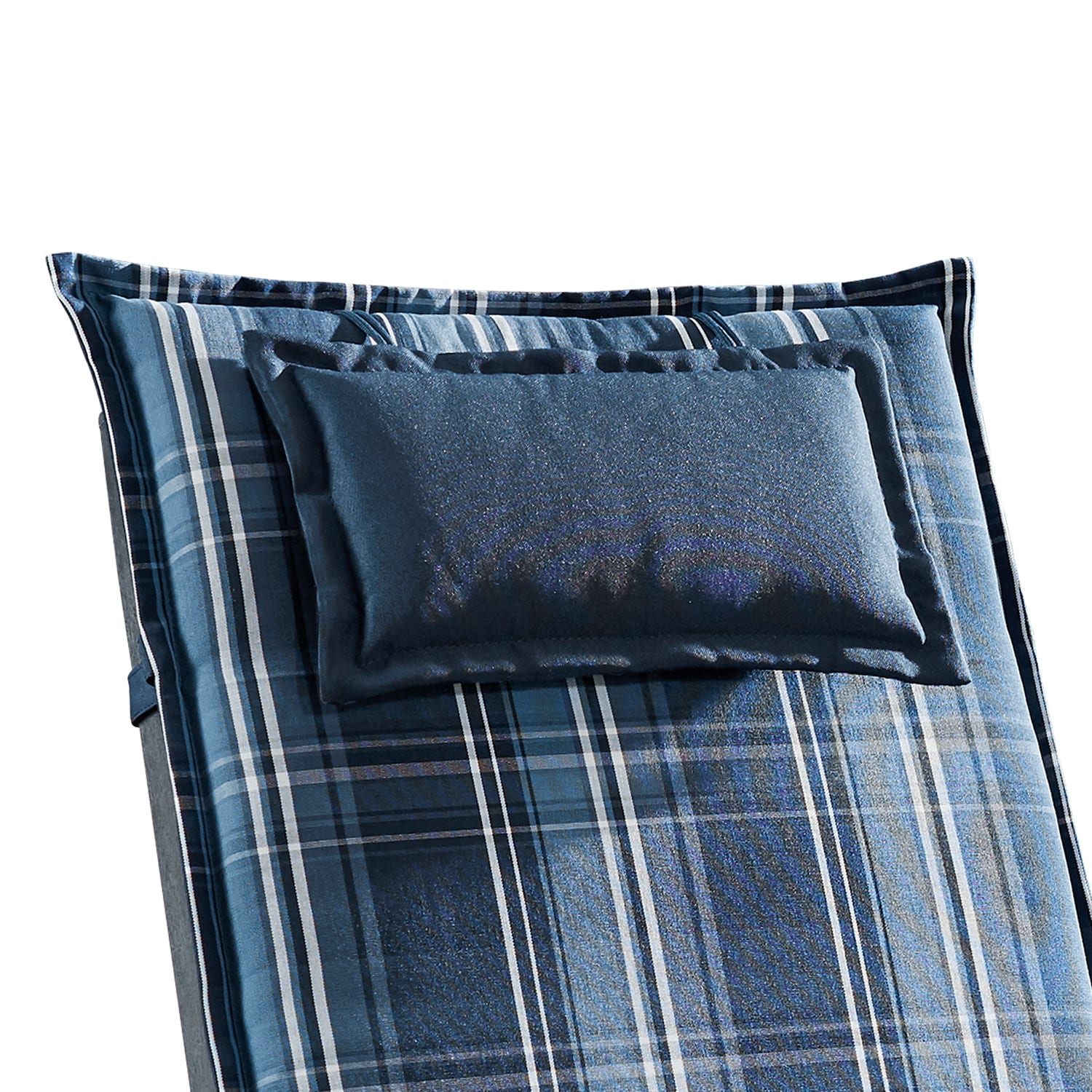 Blumfeldt Donau, čalúnenie, čalúnenie na stoličku, vysoké operadlo, záhradná stolička, polyester, 50x120x6cm