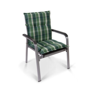 Blumfeldt Prato, poduška s nízkou zadnou časťou, na nižšie polohovacie kreslo, na záhradnú stoličku, polyester, 50 x 100 x 8 cm, 4 x poduška