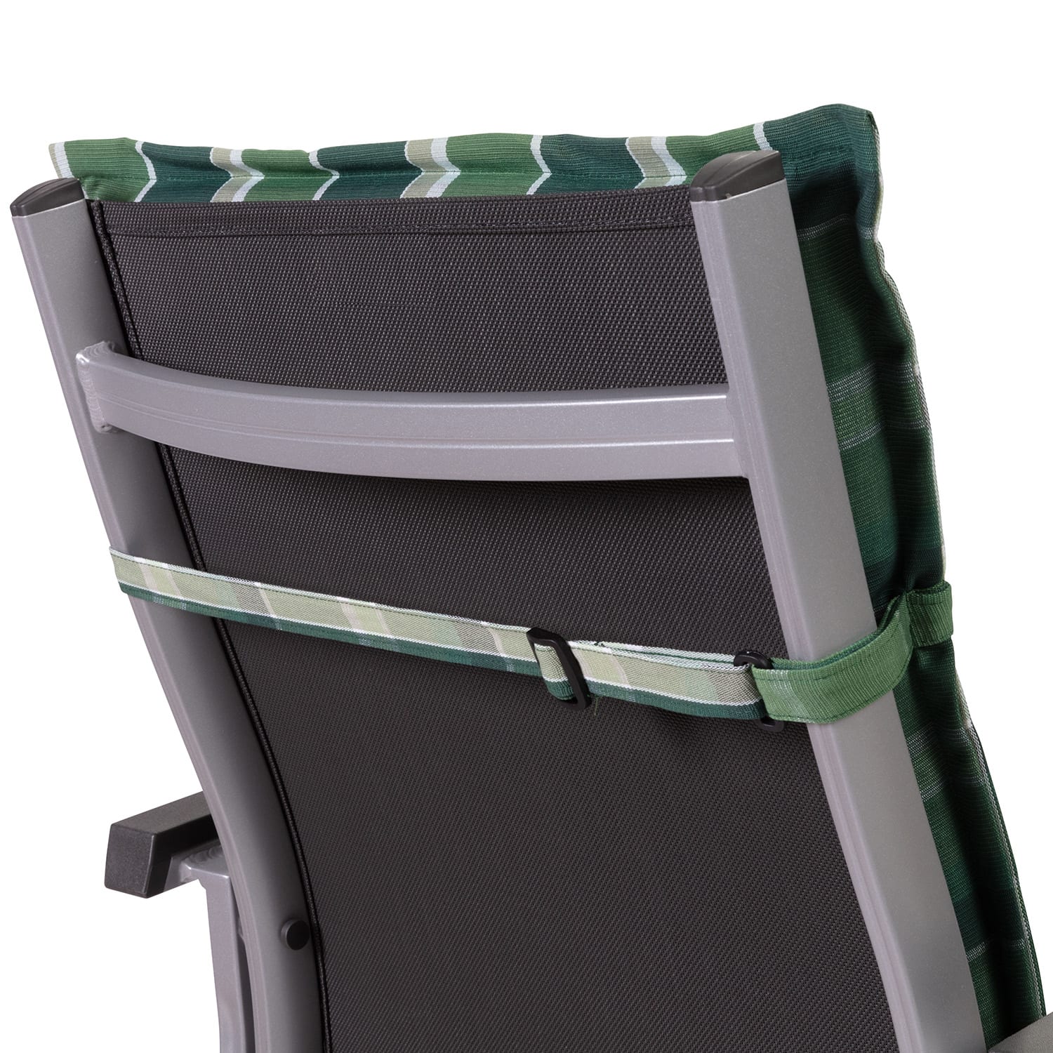 Blumfeldt Prato, poduška s nízkou zadnou časťou, na nižšie polohovacie kreslo, na záhradnú stoličku, polyester, 50 x 100 x 8 cm, 4 x poduška – Obrázok 2