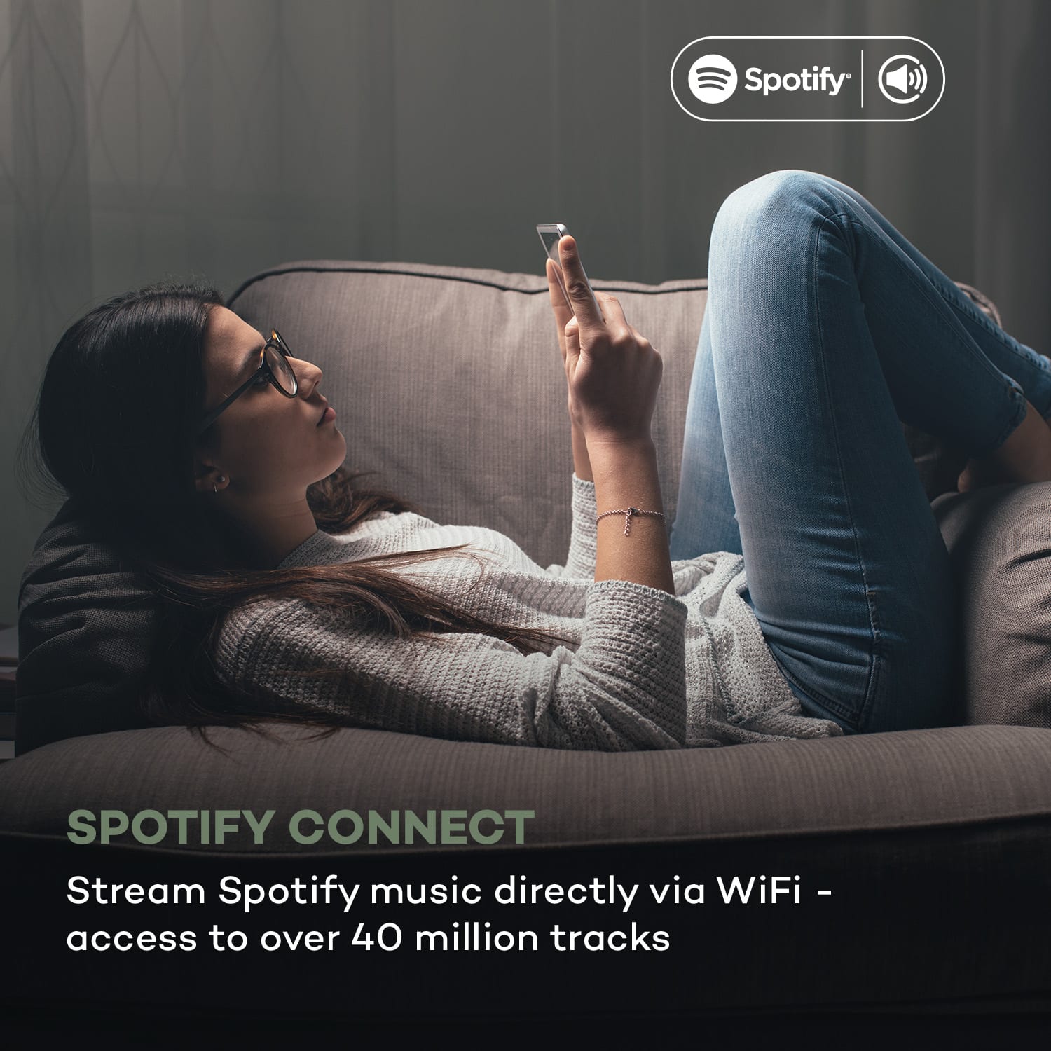 Auna Connect CD MKII, Internetové rádio, Media Player, BT, MP3, DAB+, Spotify Connect, rádio – Obrázok 2