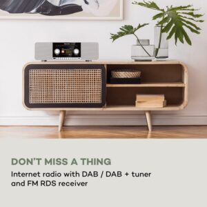 Auna Connect CD MKII, Internetové rádio, Media Player, BT, MP3, DAB+, Spotify Connect, rádio