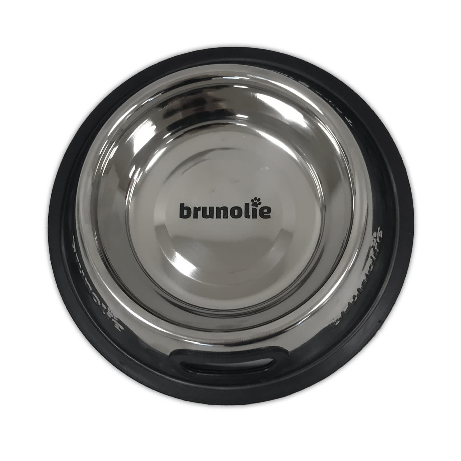 Brunolie Miska pre psa, miska na vodu, 250 ml, ušľachtilá oceľ, pogumovanie, protišmyková – Obrázok 2