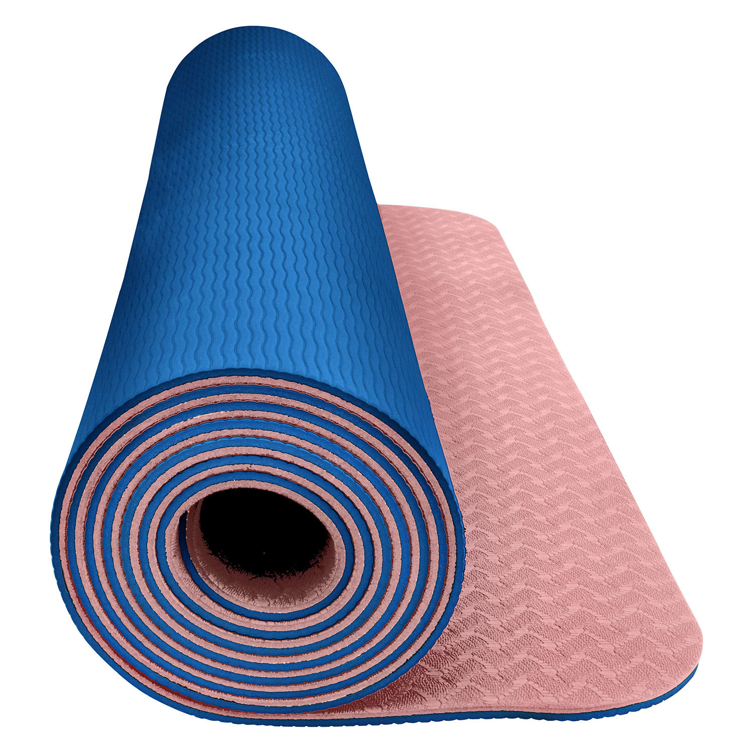Capital Sports Ojas, podložka na jogu, Professional, 183 × 0,5 × 61 cm, TPE, postojové čiary – Obrázok 4