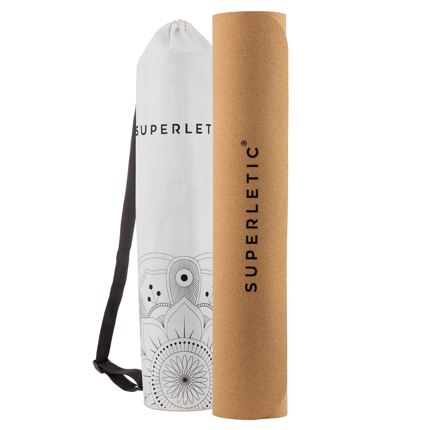 Capital Sports Ojas, podložka na jogu, korková limitovaná edícia, 183 x 0,5 x 61 cm, korok a TPE – Obrázok 2