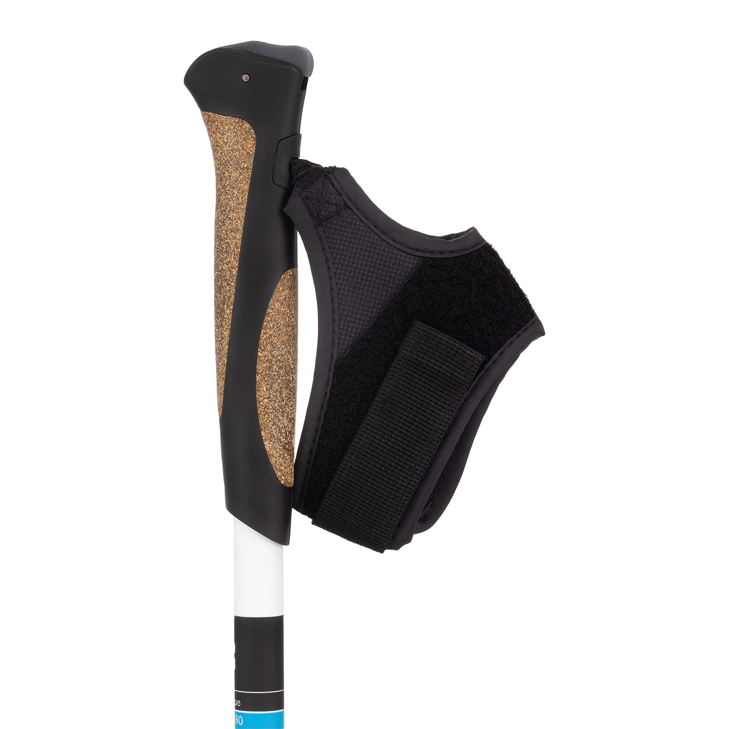 KLARFIT Sines FX Professional, nordic walking palice, 50 % karbón, 100 cm, korkové rukoväte – Obrázok 3