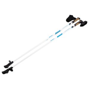 KLARFIT Sines FX Professional, palice na Nordic Walking, 50 % karbón, 115 cm, korkové rukoväte