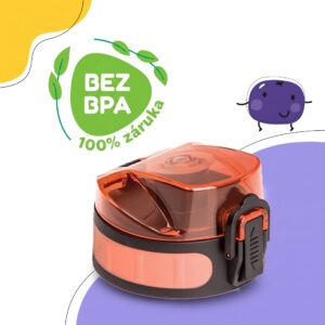 Klarstein Náhradné viečko Wakaba pre fľaše na vodu s objemom 350/400/500 ml | Plastové hrdlo | Bez BPA