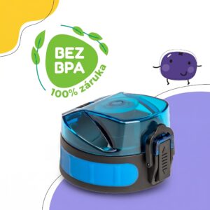 Klarstein Náhradné viečko Wakaba pre fľaše na vodu s objemom 350/400/500 ml | Plastové hrdlo | Bez BPA