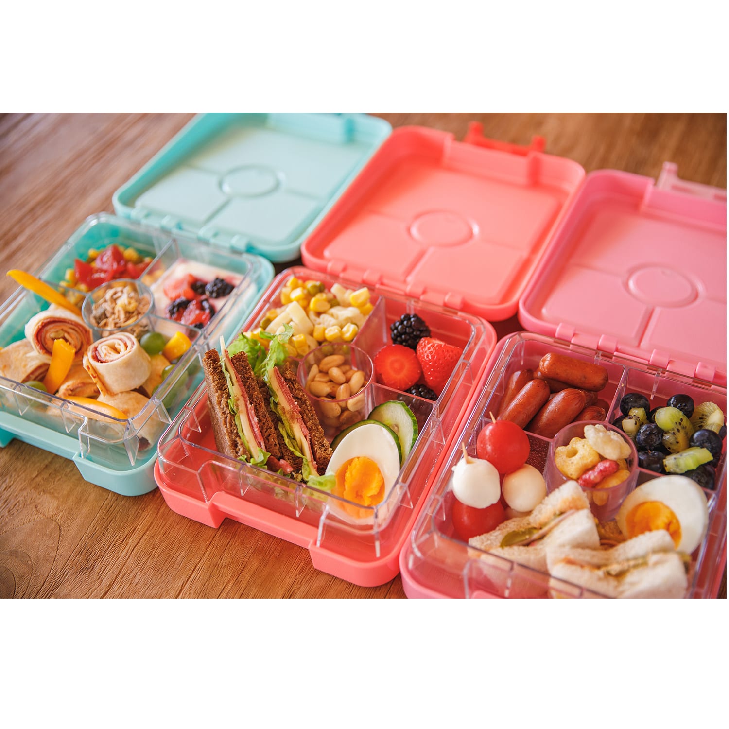 Klarstein Schmatzfatz easy, desiatový box, 4 priehradky, 18 × 15 × 5 cm – Obrázok 2