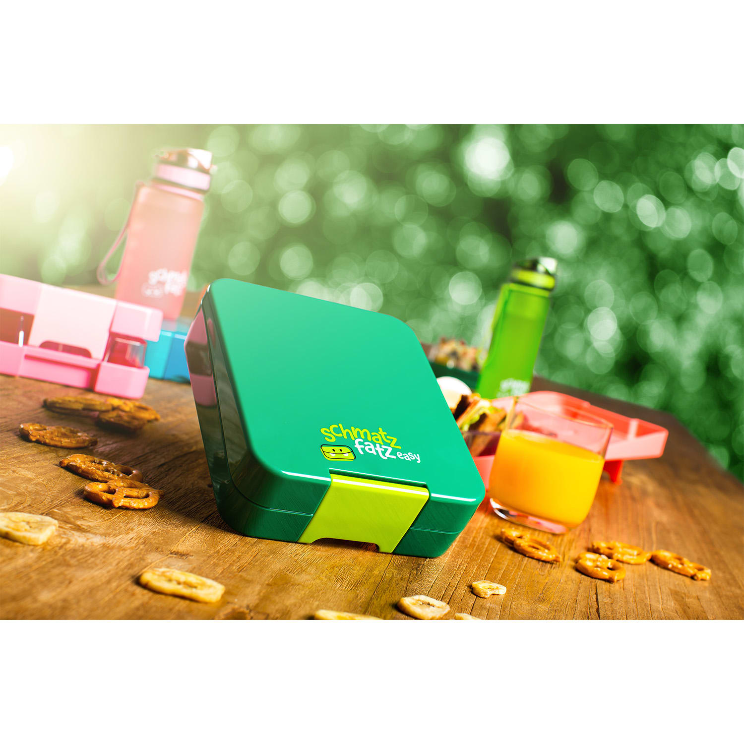 Klarstein schmatzfatz easy Snackbox 4 priehradky 18 x 15 x 5 cm – Obrázok 4