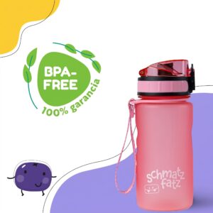 Klarstein Schmatzfatz Wakaba fľaša na pitie | 350 ml | Tritan | Popruh na prenášanie | Bez BPA