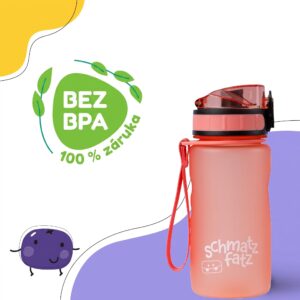 Klarstein Schmatzfatz Wakaba fľaša na pitie | 350 ml | Tritan | Popruh na prenášanie | Bez BPA