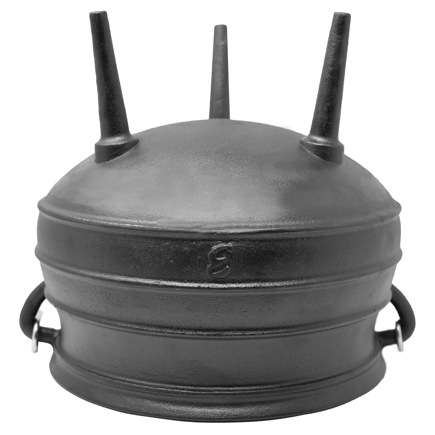 Klarstein Beefalo, liatinový hrniec, potjie, nožičky, veľkosť L, liatina, okrúhly, pokrievka, 8 l – Obrázok 3